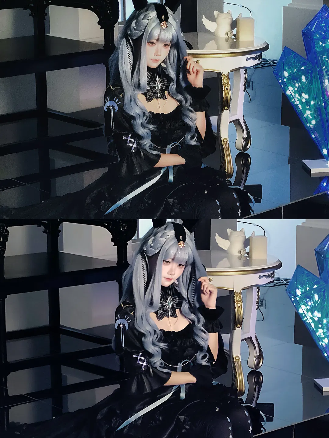 【丰川祥子cos】bangdream暗黑哥特风正片花絮调色记录 - 第 3 张