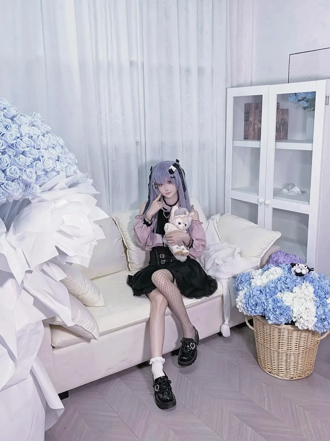 【凑友希那cos】BanG Dream! 银紫长发的傲娇主唱 - 第 2 张