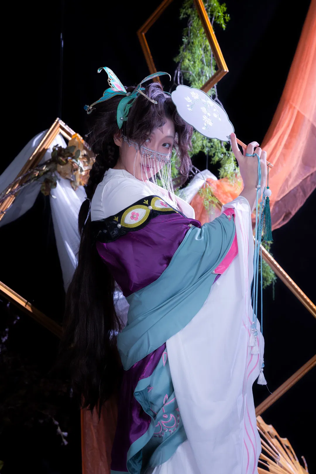 【牙仙cos】重返未來1999 捻作金線繡彩蝶 - 第 5 張