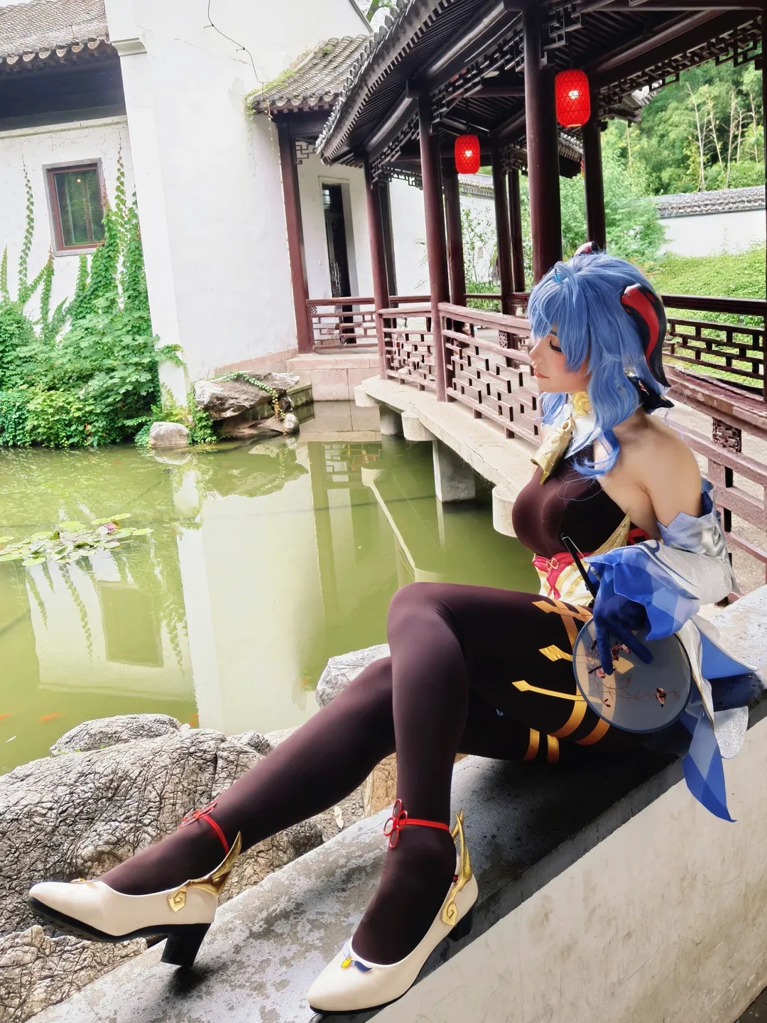 【甘雨cos】时隔两年的原神之旅，旅行者好久不见 - 第 1 张