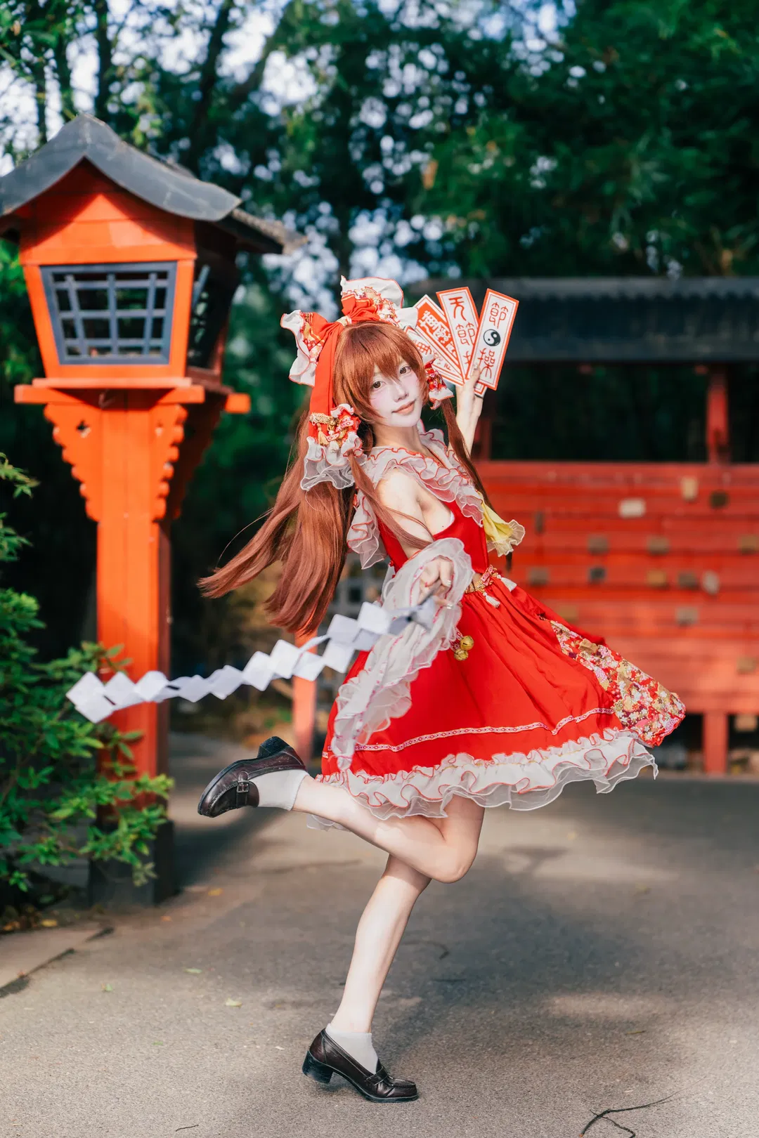 【博麗靈夢cos】紅色女巫的竹林出片記錄 - 第 2 張