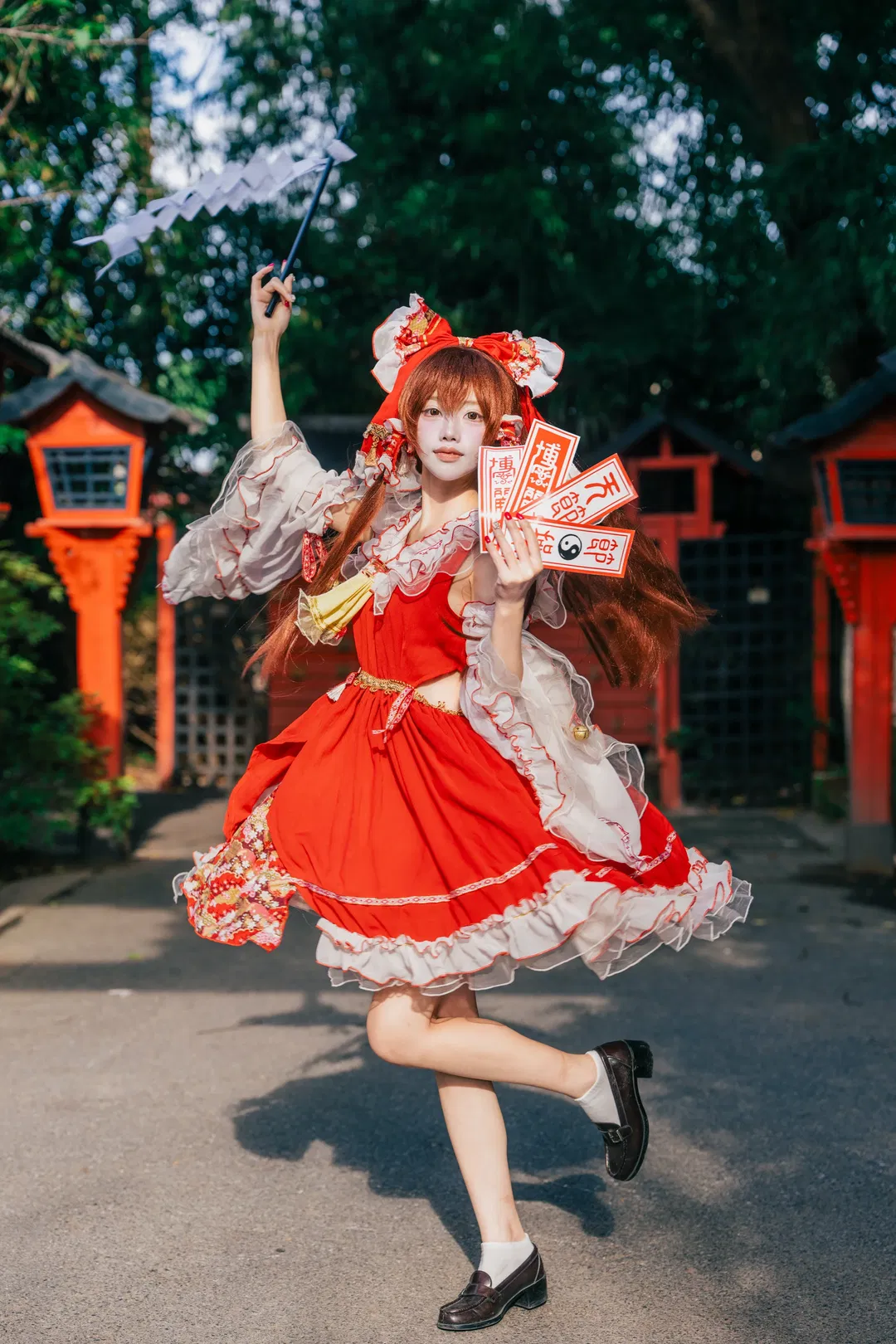 【博麗靈夢cos】紅色女巫的竹林出片記錄 - 第 3 張