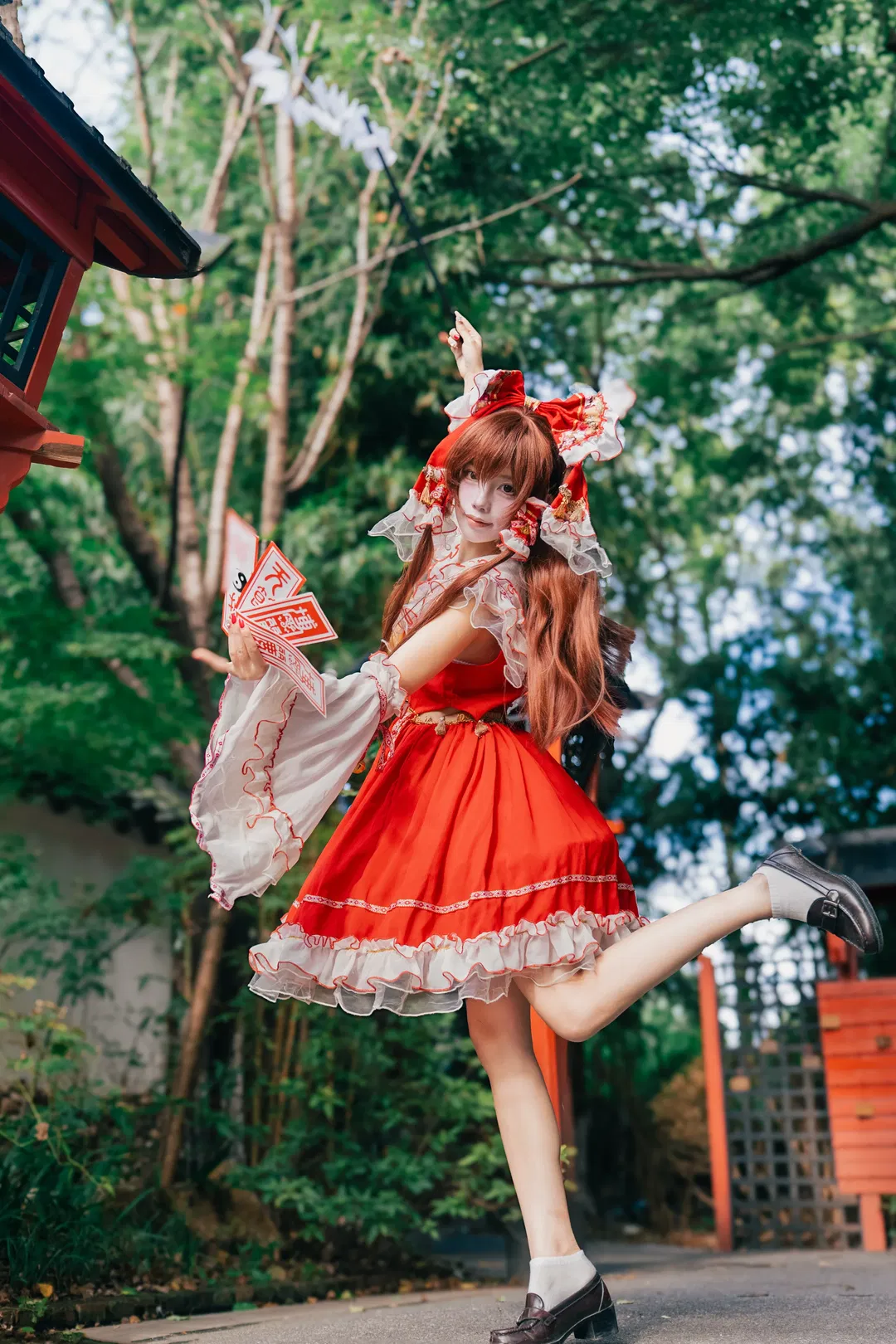 【博麗靈夢cos】紅色女巫的竹林出片記錄 - 第 4 張