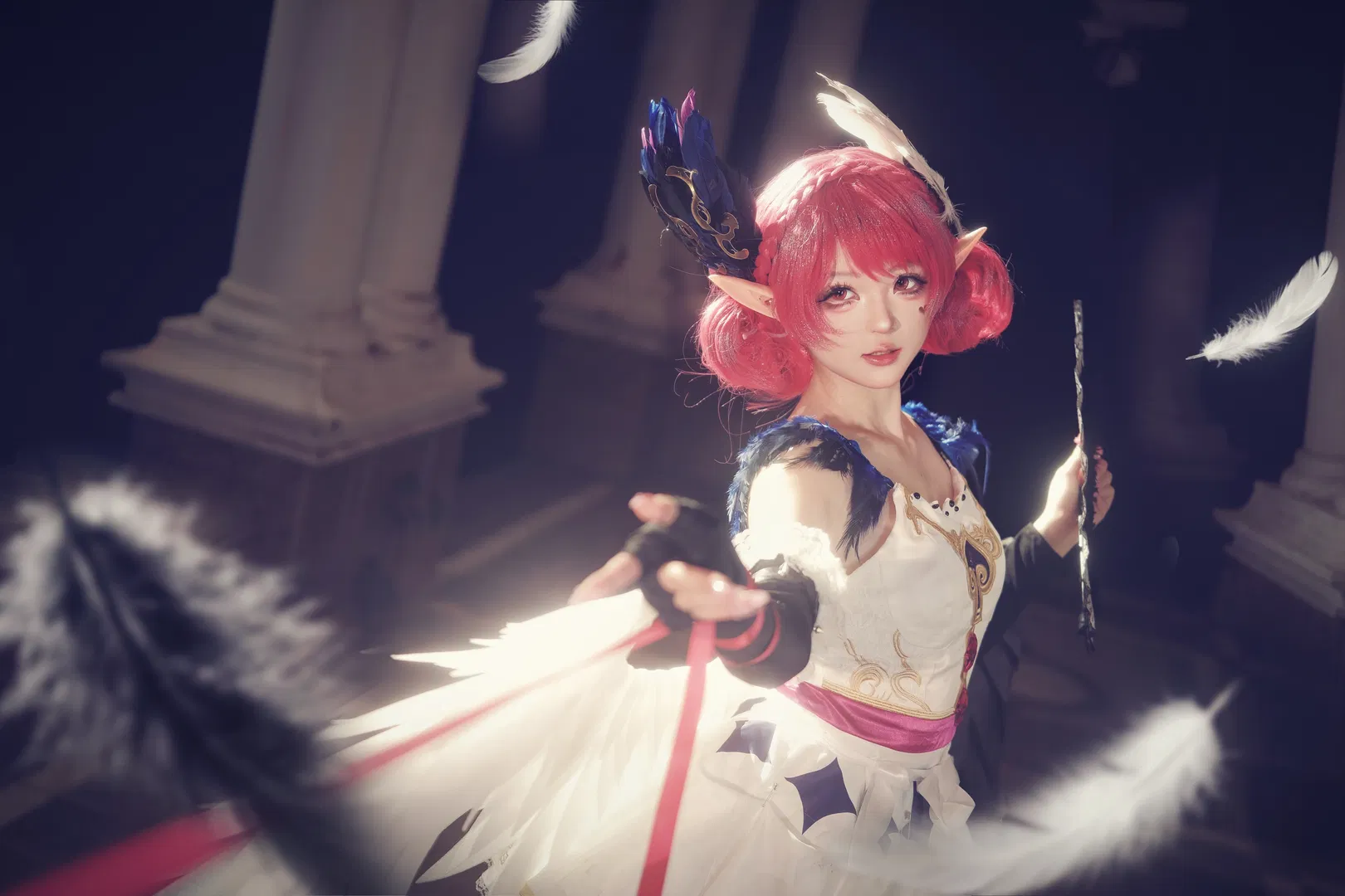 [Xiao Qiao Cosplay] Swan Fantasy dark fairy tale aesthetic, packed with rich details - Image 4