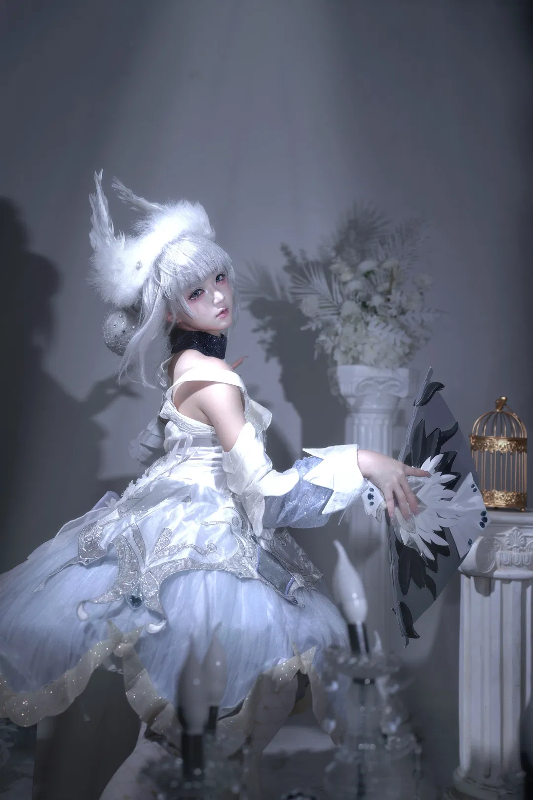 【小乔cos】天鹅之梦的圣洁与华丽 - 第 1 张