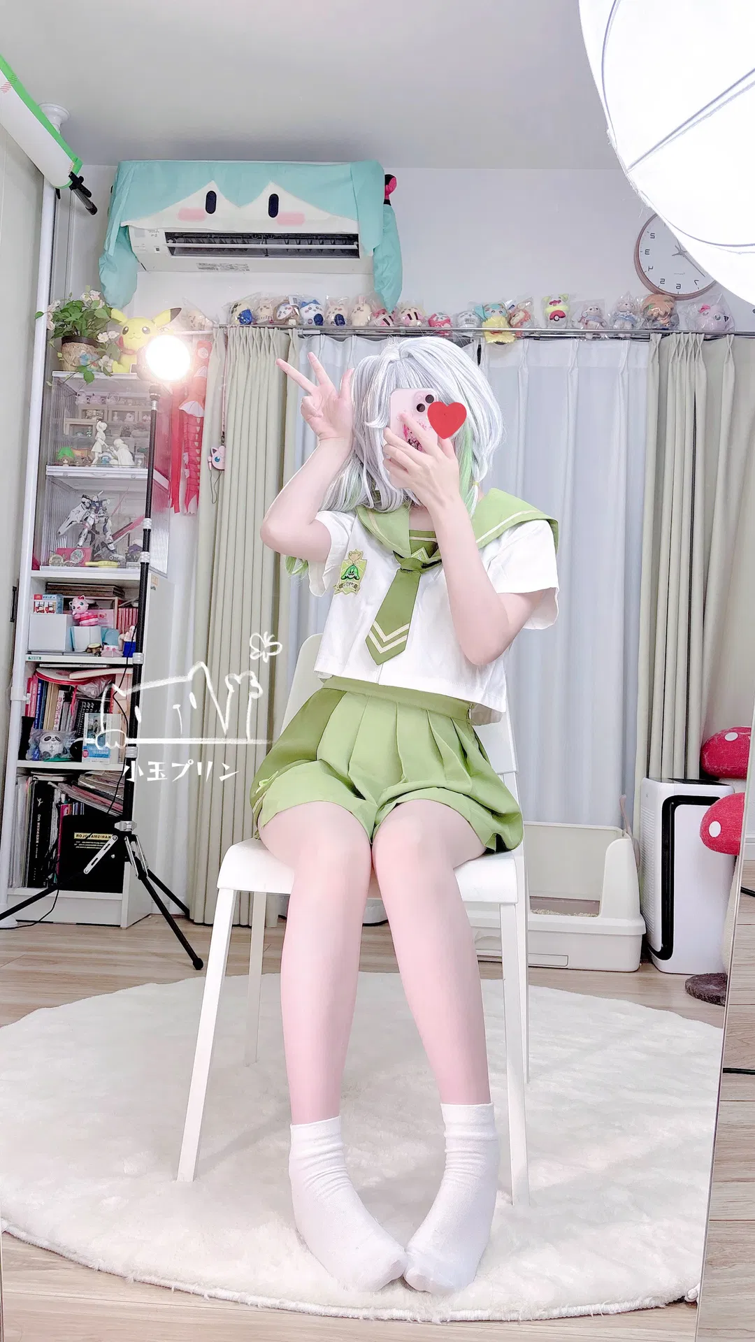 【纳西妲cos】原神小草神的水手服日常 - 第 3 张