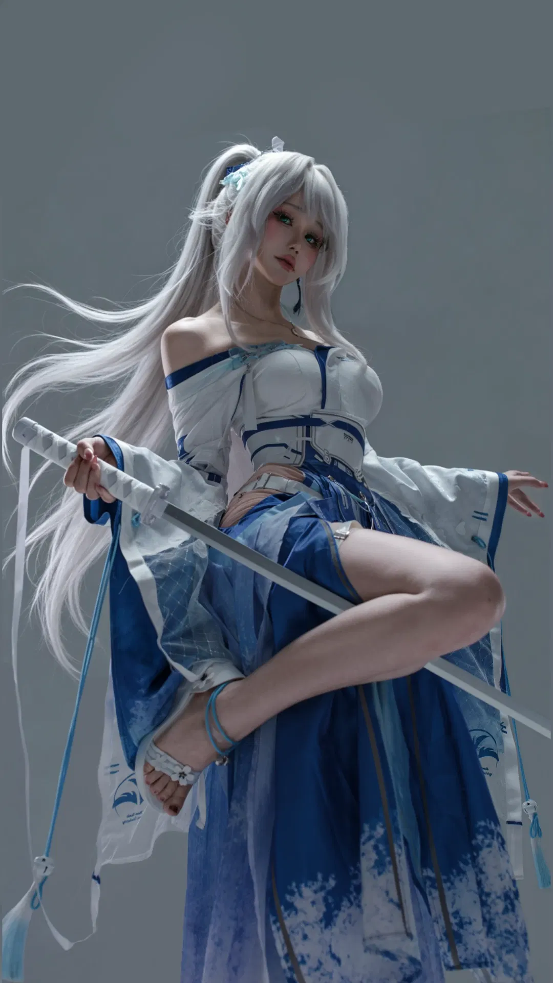 【緋雪cos】鳴潮緋雪，落雪為念的執劍者 - 第 1 張