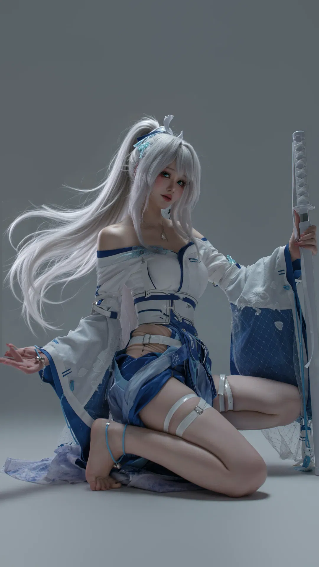 【緋雪cos】鳴潮緋雪，落雪為念的執劍者 - 第 3 張