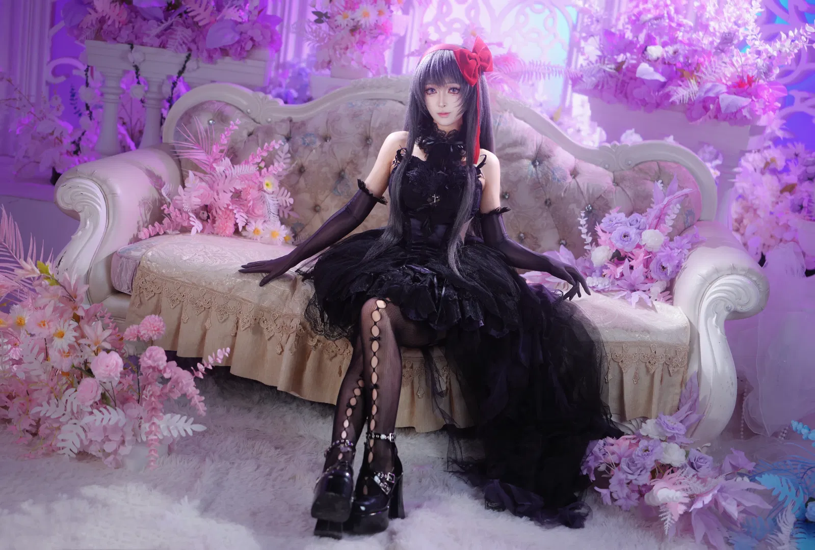 【鹿目圆cos】魔法少女小圆，圆焰的暗黑与纯洁羁绊 - 第 9 张