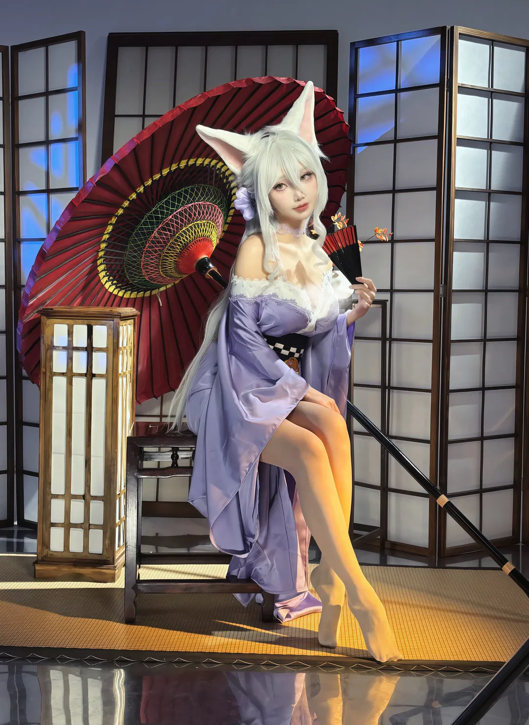 【白鳳cos】碧藍航線：和風幻境中的絕美瞬間 - 第 2 張