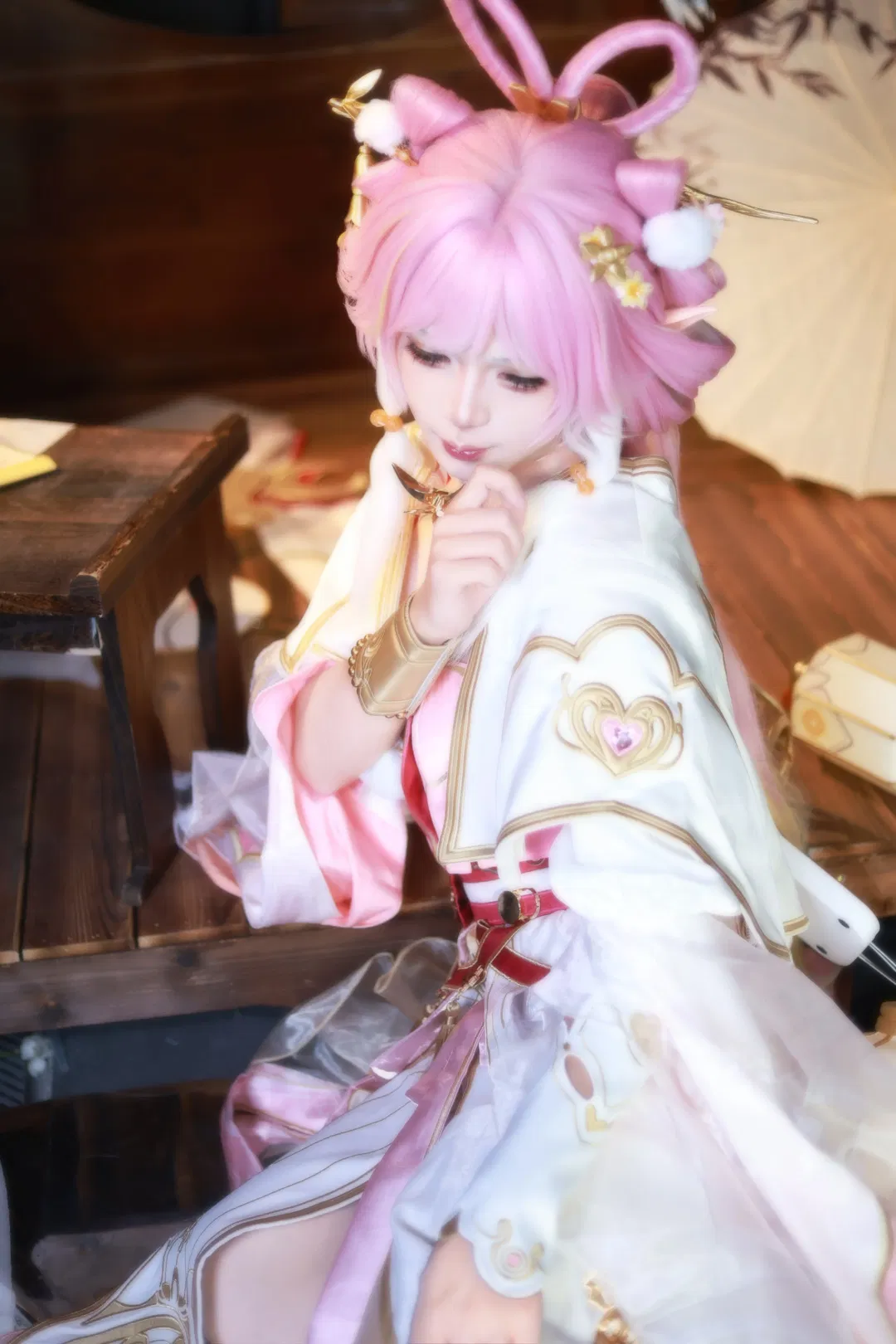 【爱莉希雅cos】愿逐月华流照君，霁月婵娟的绝美瞬间 - 第 3 张