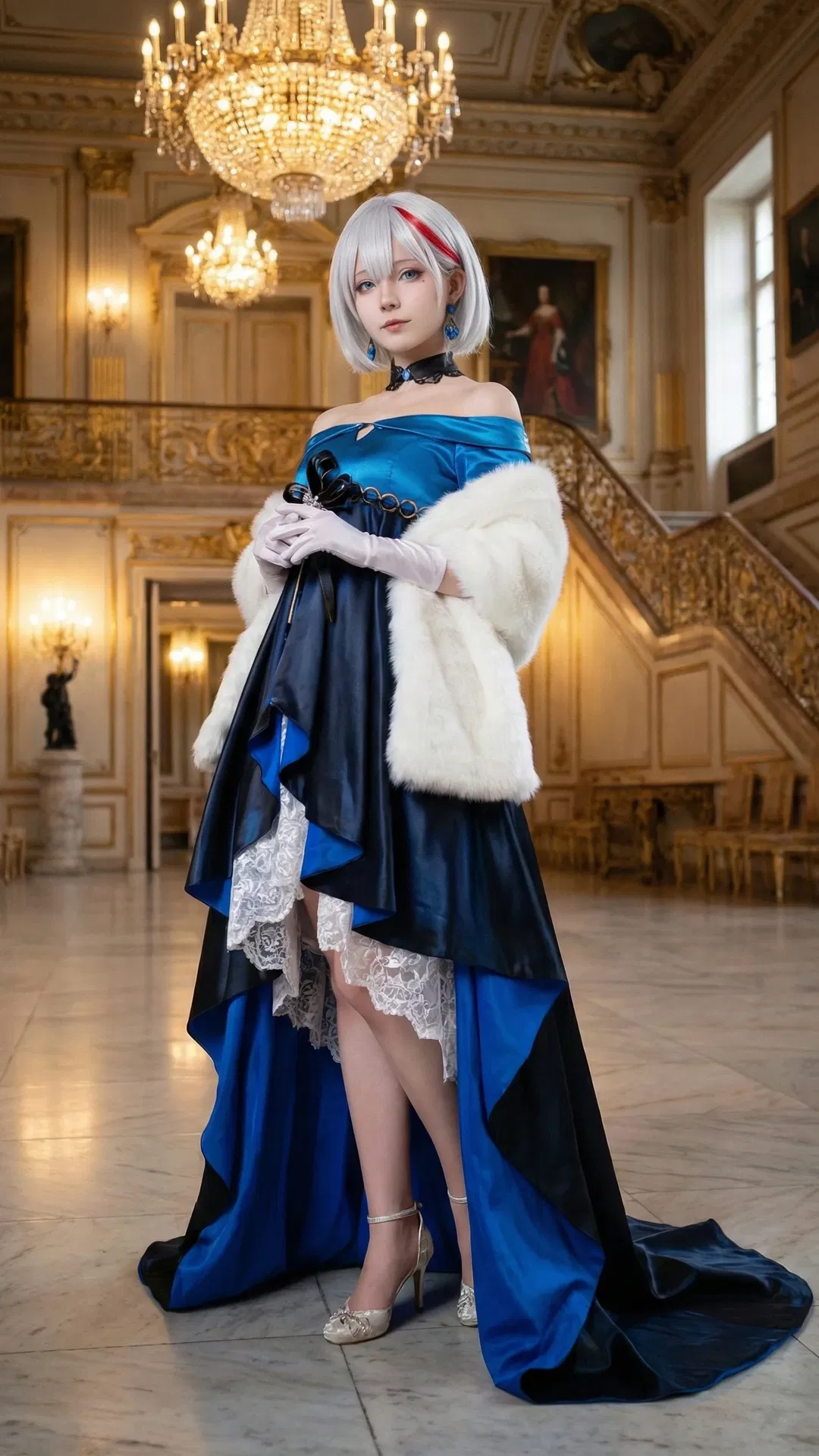 【アドミラル・グラフ・シュペー コスプレ】桜の木の下から華麗なるステージまで、5つのスタイルで魅せる変遷 - 6 枚目