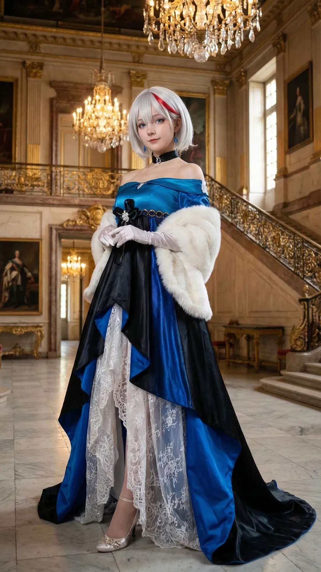 【アドミラル・グラフ・シュペー コスプレ】桜の木の下から華麗なるステージまで、5つのスタイルで魅せる変遷 - 7 枚目