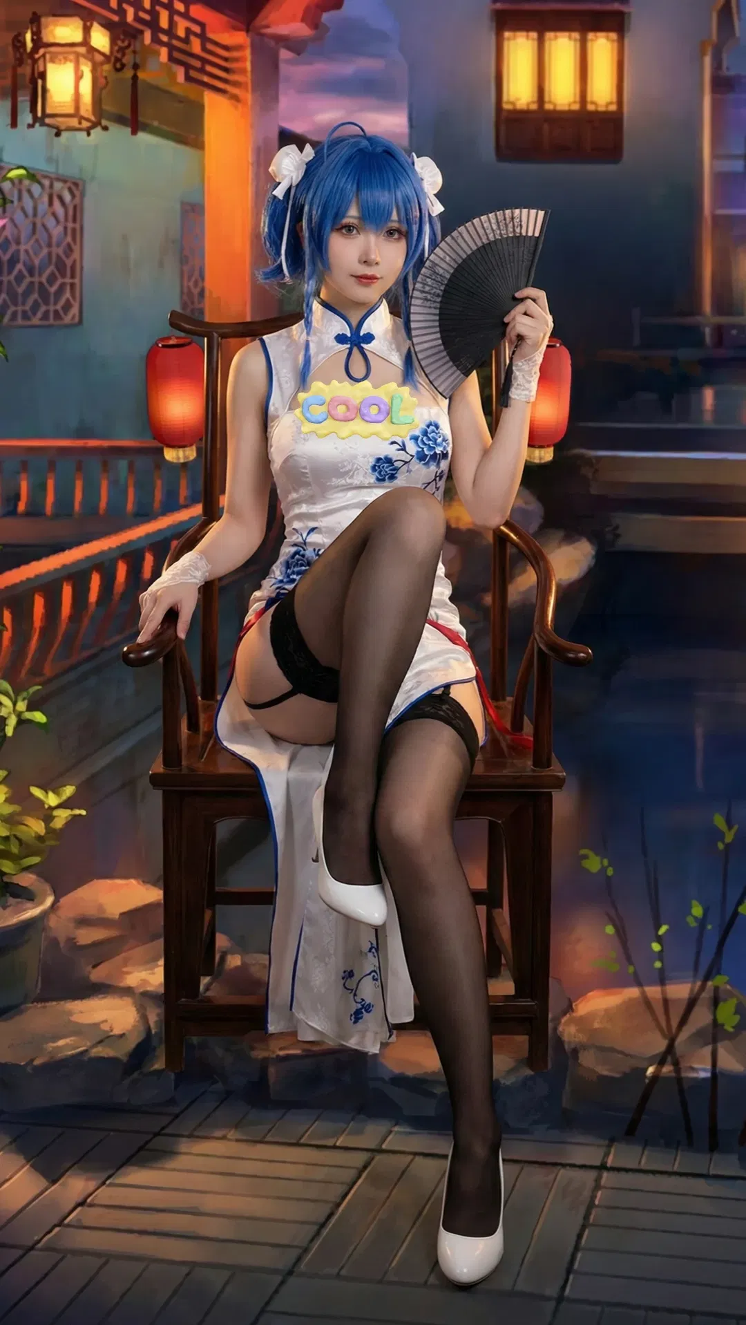 圣路易斯cos 制服白丝与雪景和服的碰撞 - 第 3 张