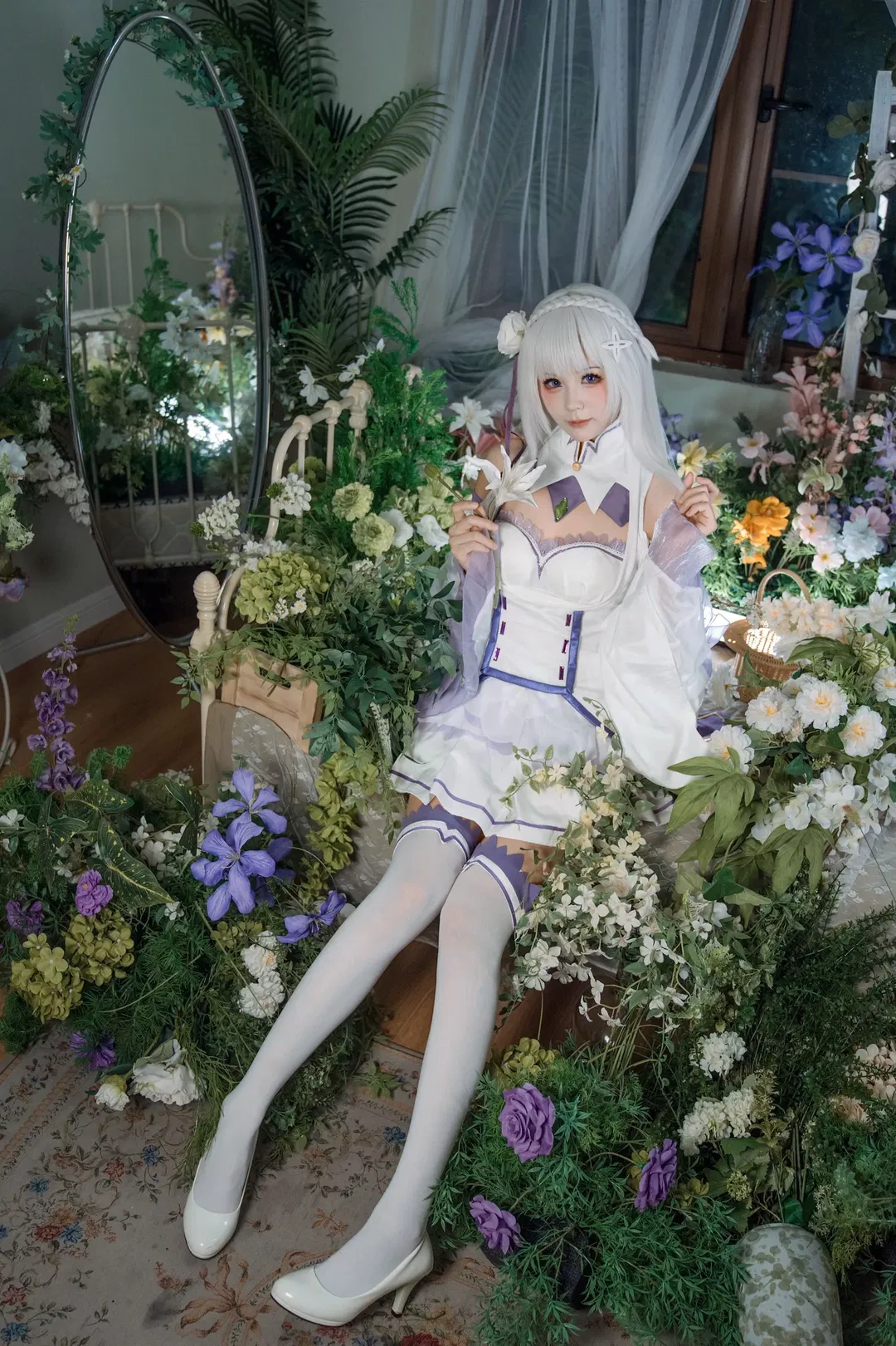 【爱蜜莉雅cos】Re:从零开始的异世界生活花海拍摄日常 - 第 1 张