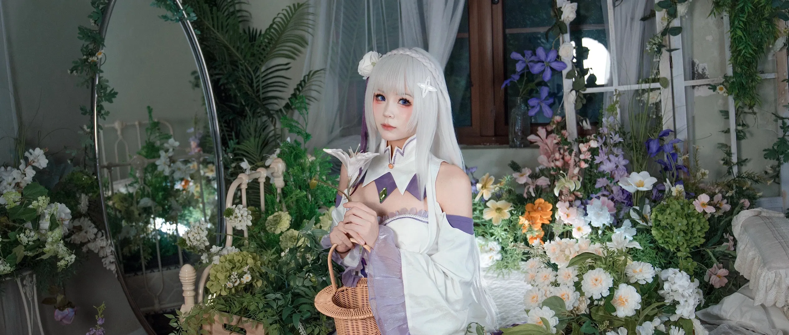 【爱蜜莉雅cos】Re:从零开始的异世界生活花海拍摄日常 - 第 8 张