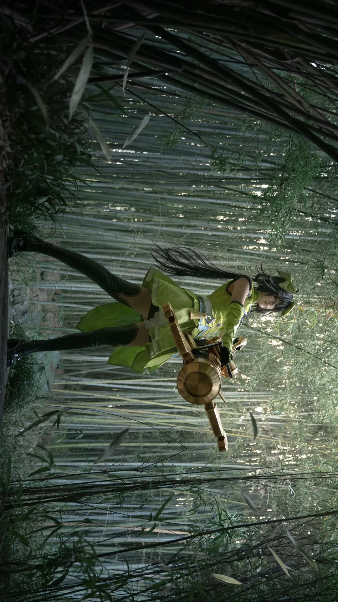 【孙尚香cos】王者荣耀里的竹林少女 - 第 1 张