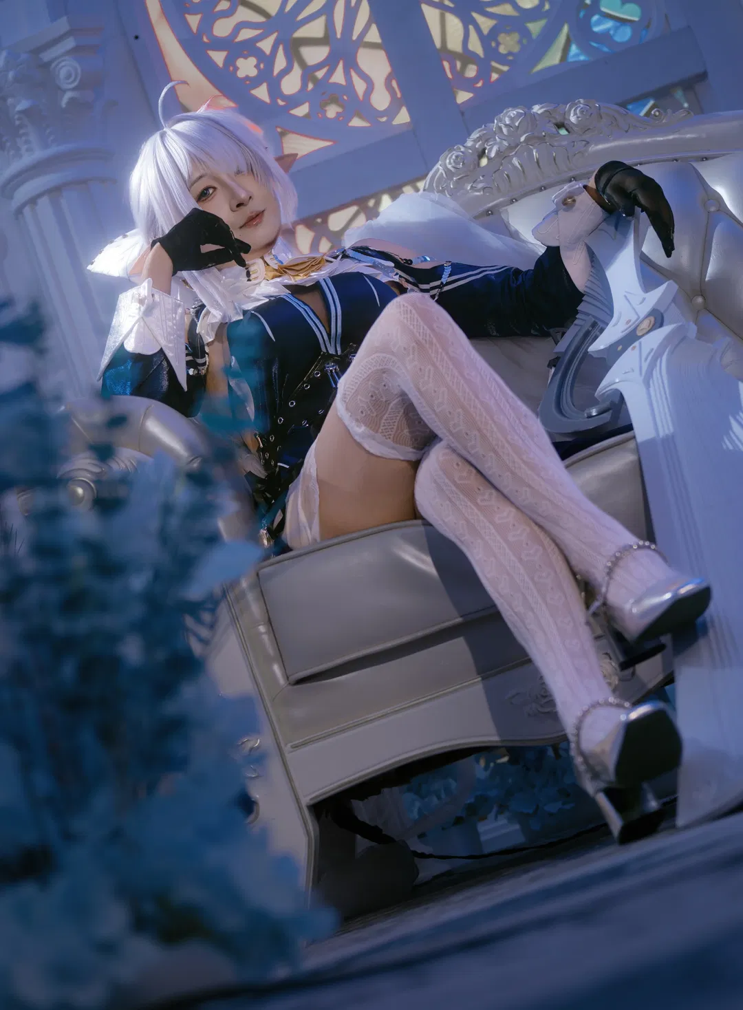 【维琳娜cos】慵懒姿态下的绝区零冷艳系 - 第 1 张