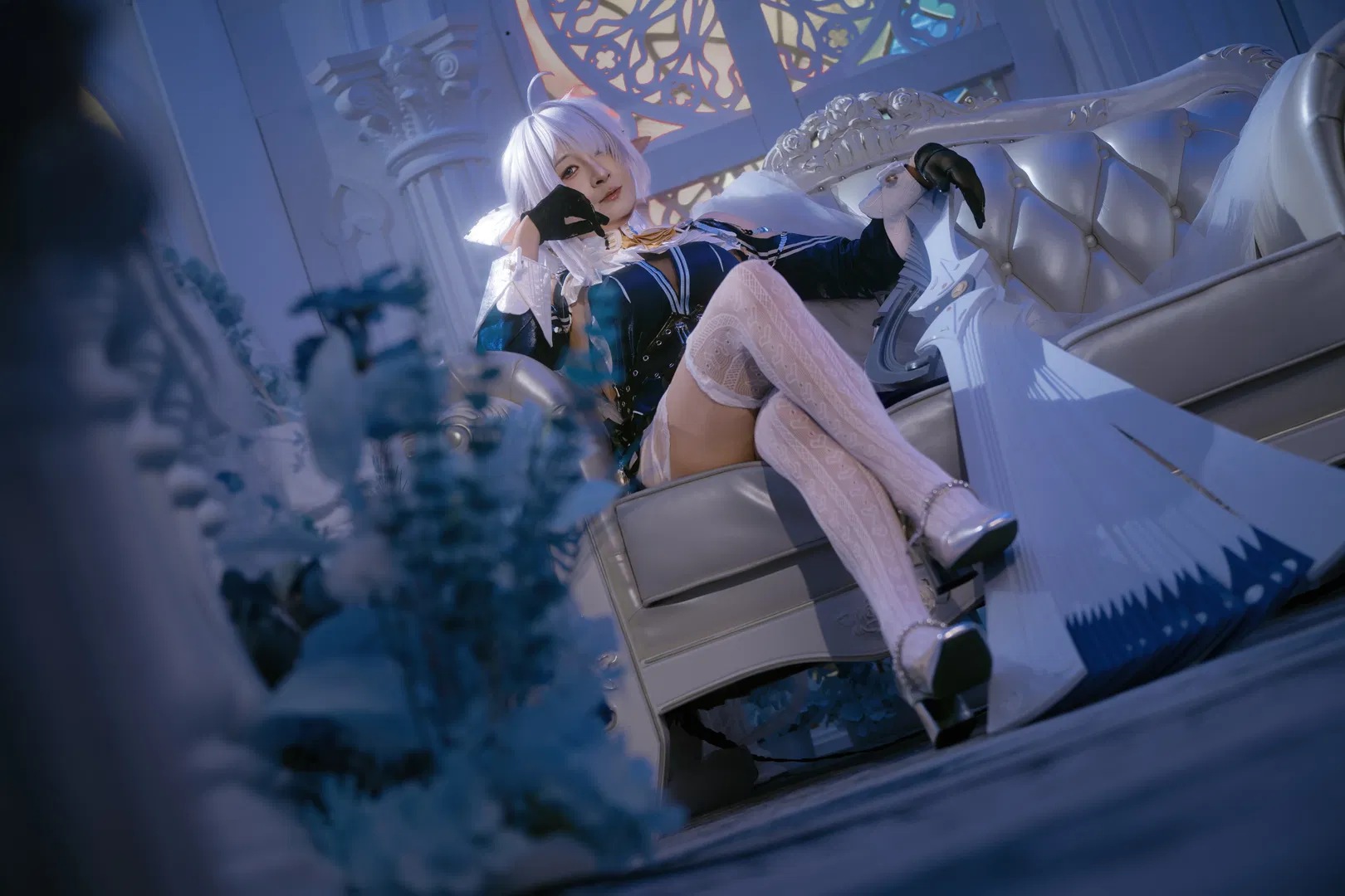 【维琳娜cos】慵懒姿态下的绝区零冷艳系 - 第 2 张