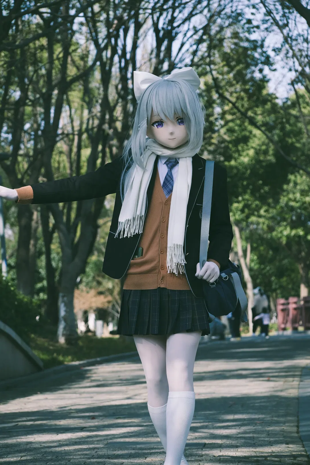 【樋口枫kigurumi】白鹭园早春踏青外拍记录 - 第 9 张
