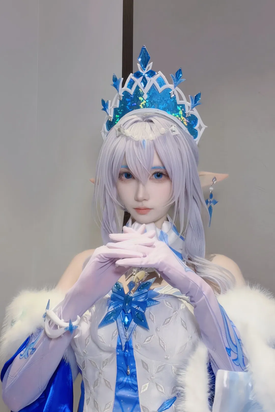 【冰之女皇cos】原神至冬漫展试衣，寻找同剧组搭子 - 第 2 张
