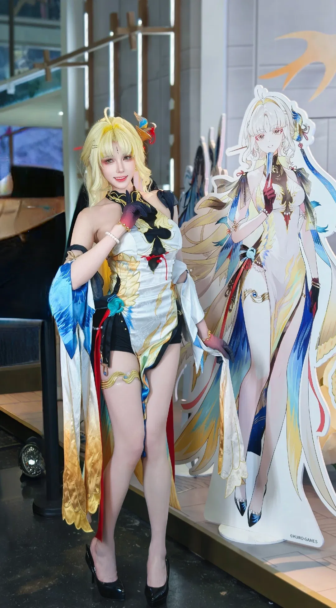 【穗穗cos】鸣潮等身手办线下打卡分享 - 第 1 张