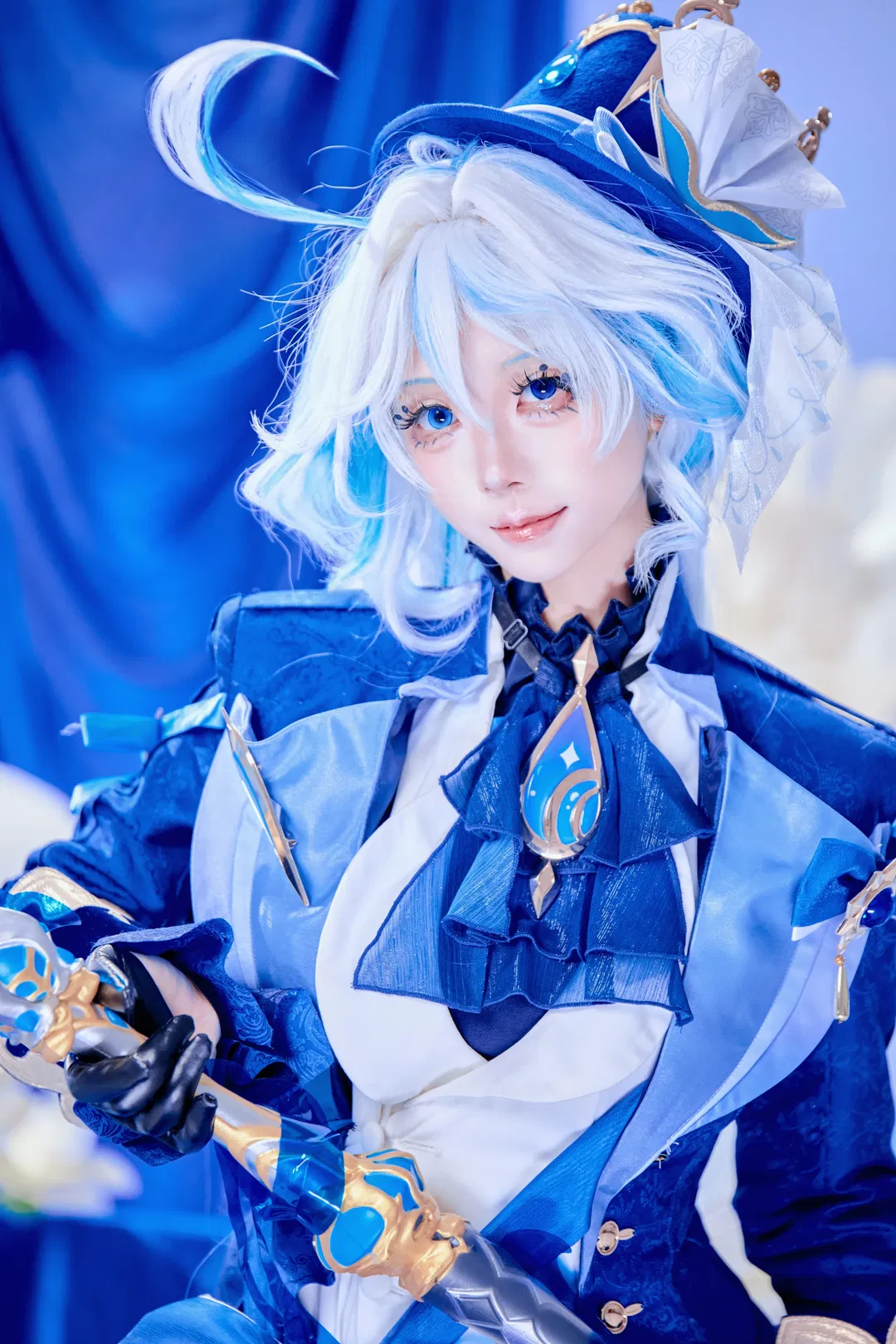 【芙寧娜cos】原神芙寧娜與芙卡洛斯的雙重魅力呈現 - 第 1 張