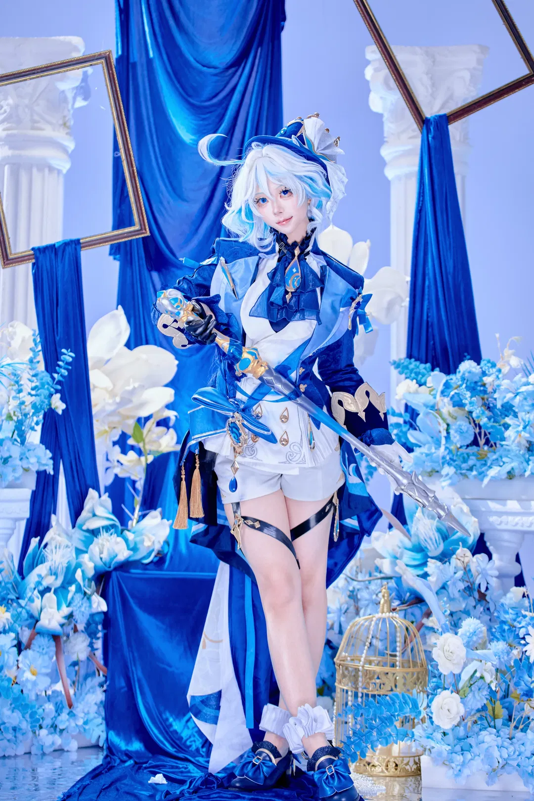 【芙寧娜cos】原神芙寧娜與芙卡洛斯的雙重魅力呈現 - 第 2 張