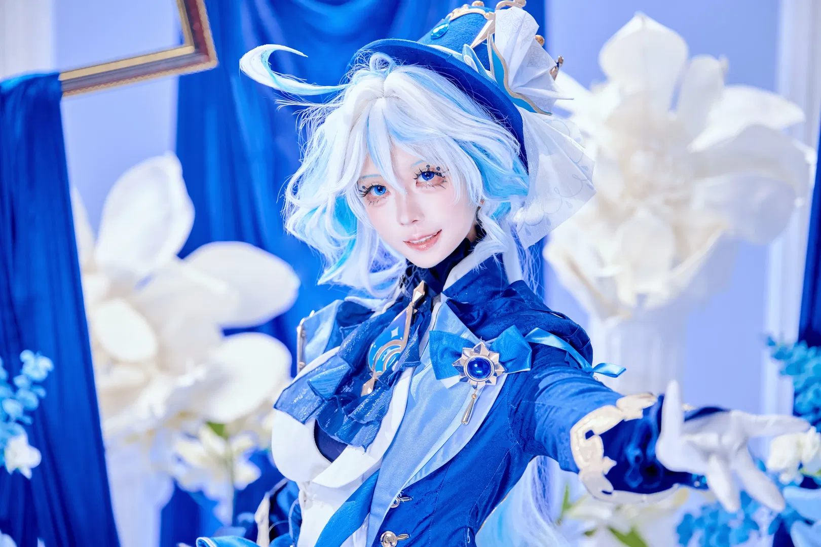 【芙宁娜cos】祝大明星生日快乐，舞台的聚光灯为你亮起 - 第 2 张