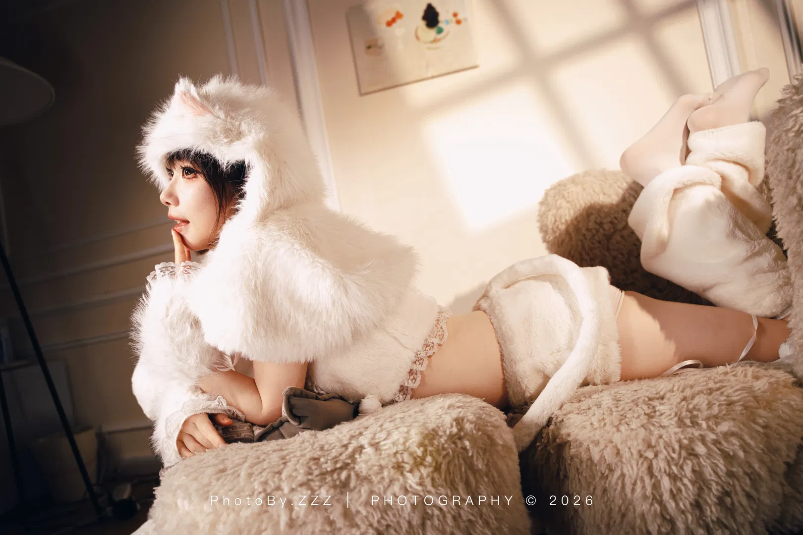 猫系毛绒写真：用彩色毛线缝补心情 - 第 3 张
