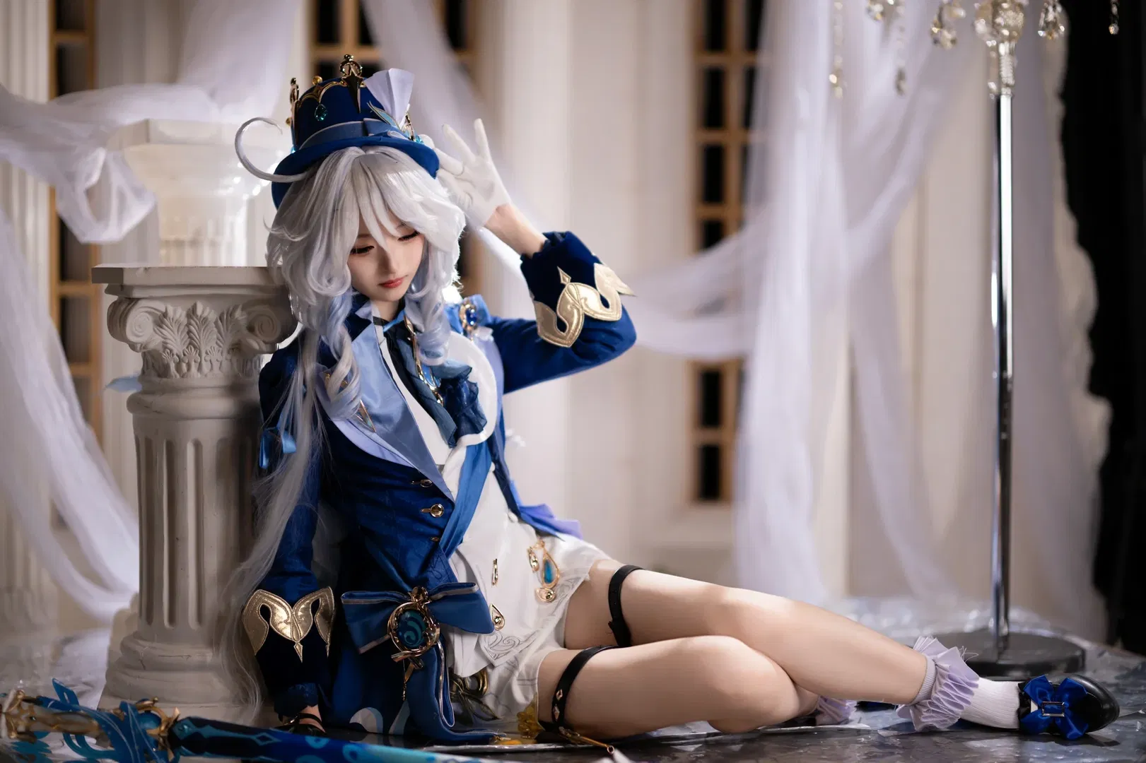 【芙宁娜cos】原神 好漫长…好孤独…还要多久 - 第 2 张