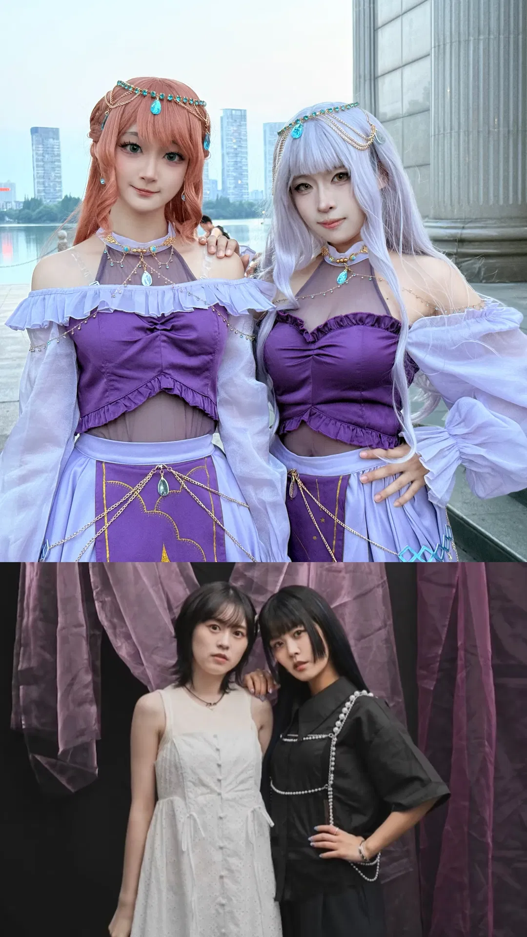 【湊有希那cos】Roselia的聲優互動感，和莉莎一起吃一口ykls - 第 1 張