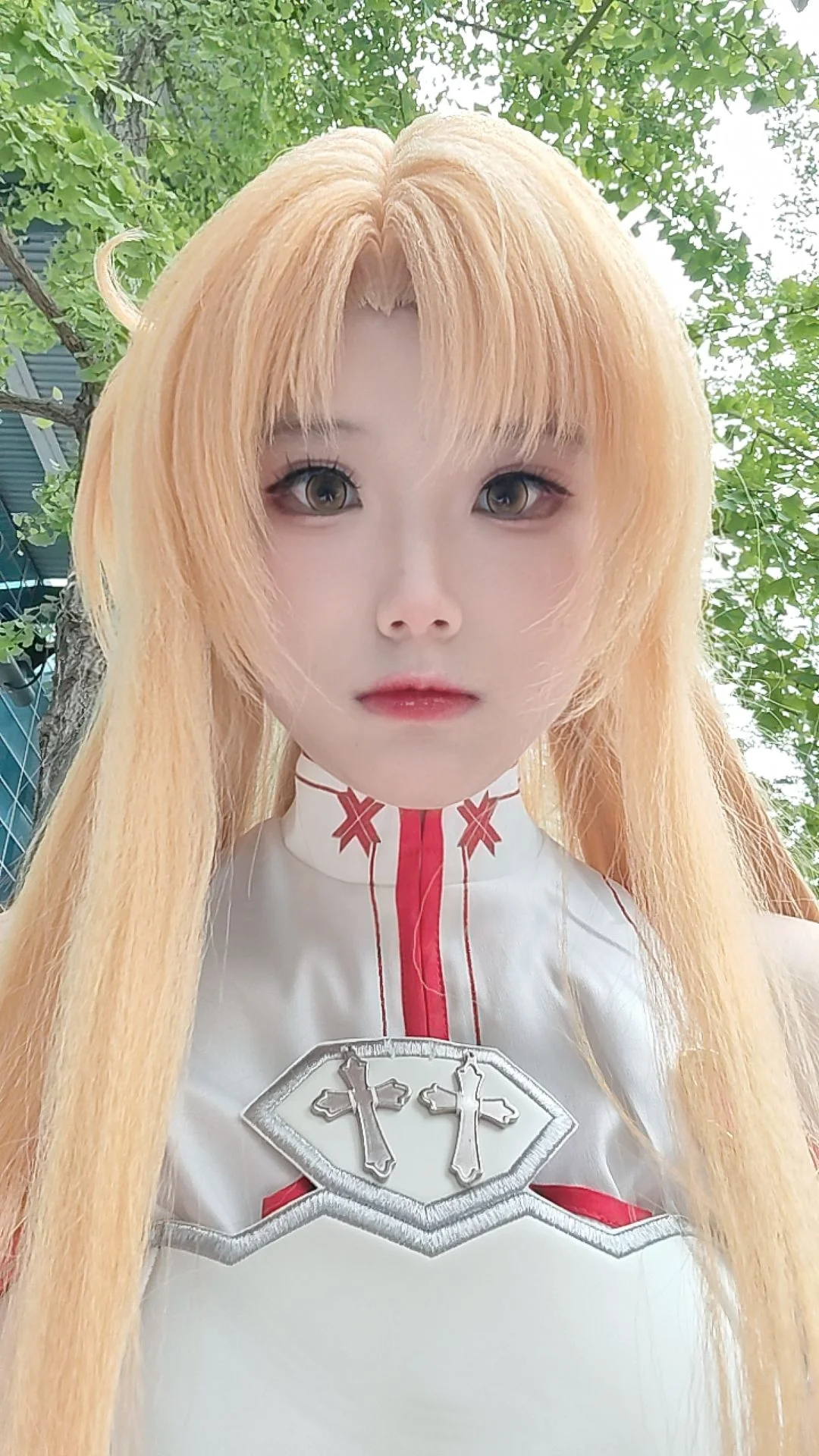 【亚丝娜cos】刀剑神域血盟骑士团战斗服的质感还原 - 第 2 张