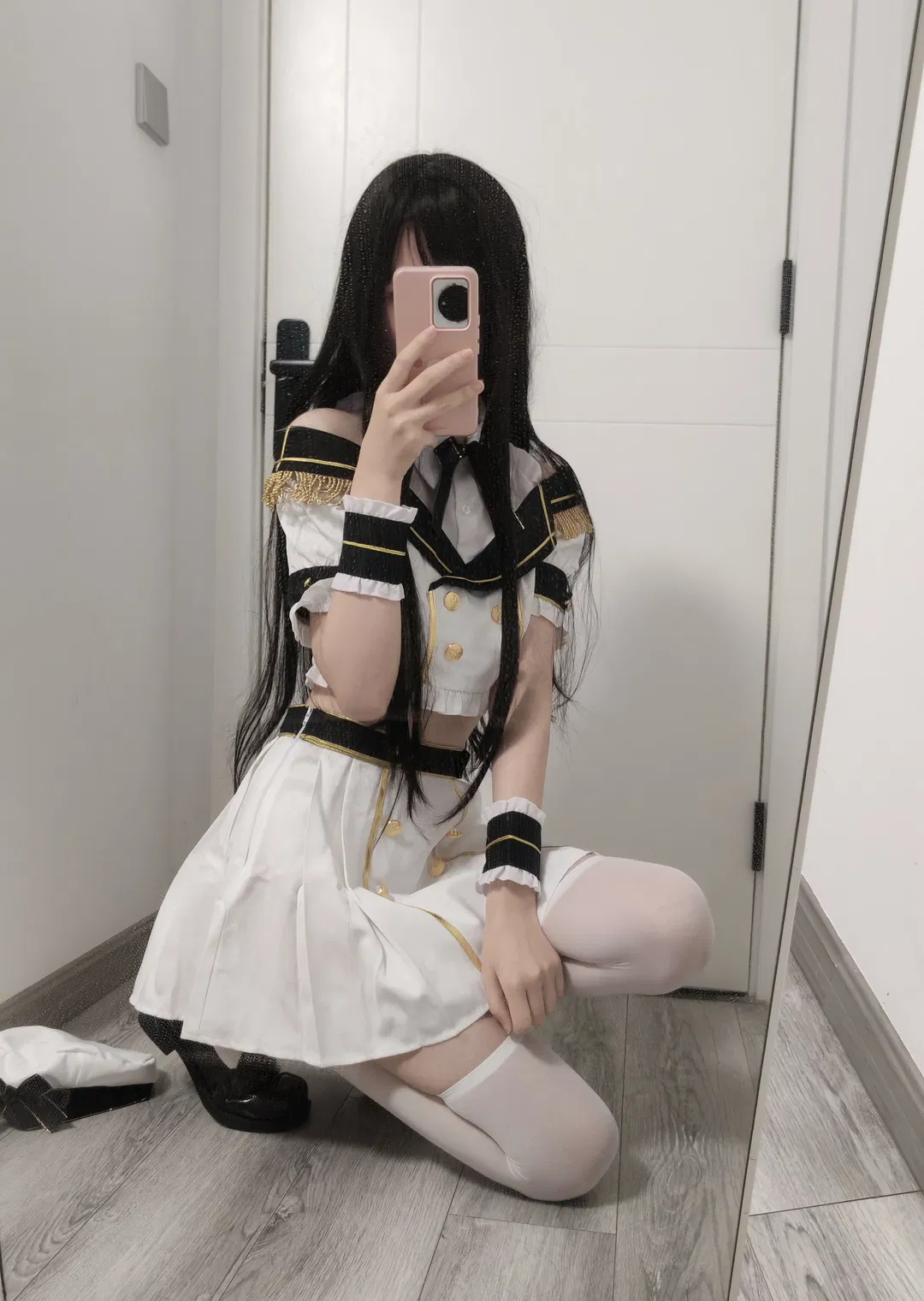 这套军风改良水手服真的很好拍 - 第 3 张