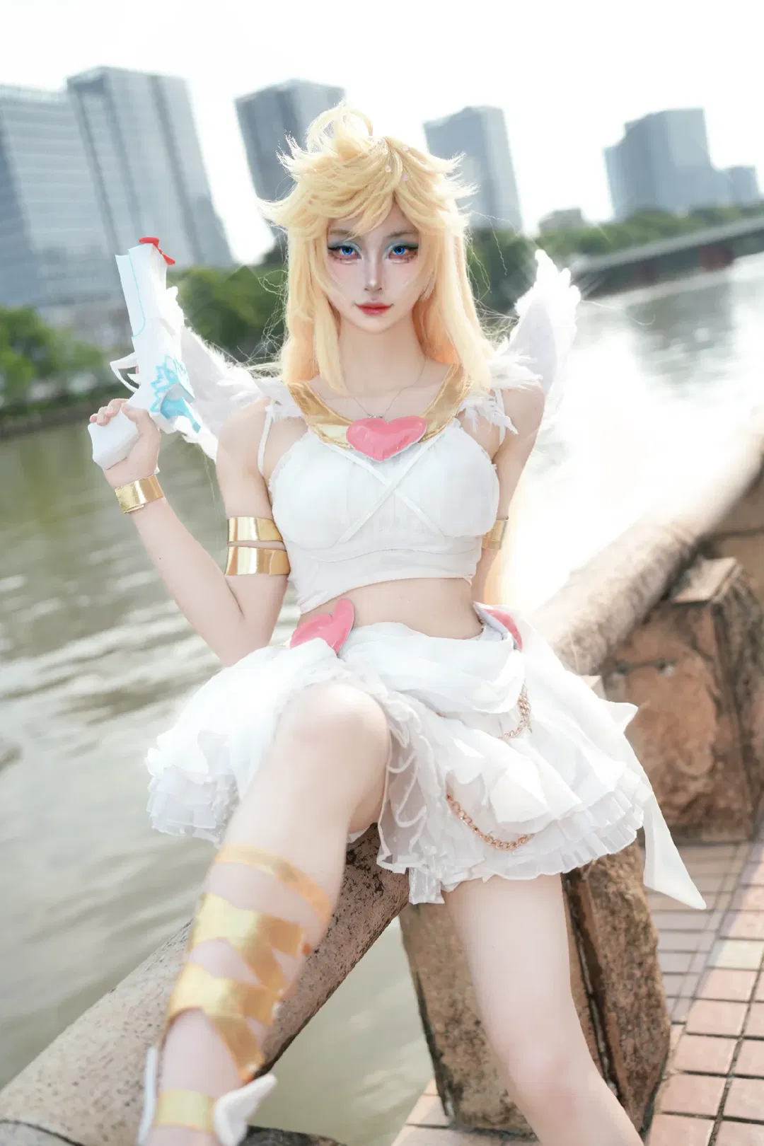 【Panty cos】吊帶襪天使的戶外拍攝記錄 - 第 1 張