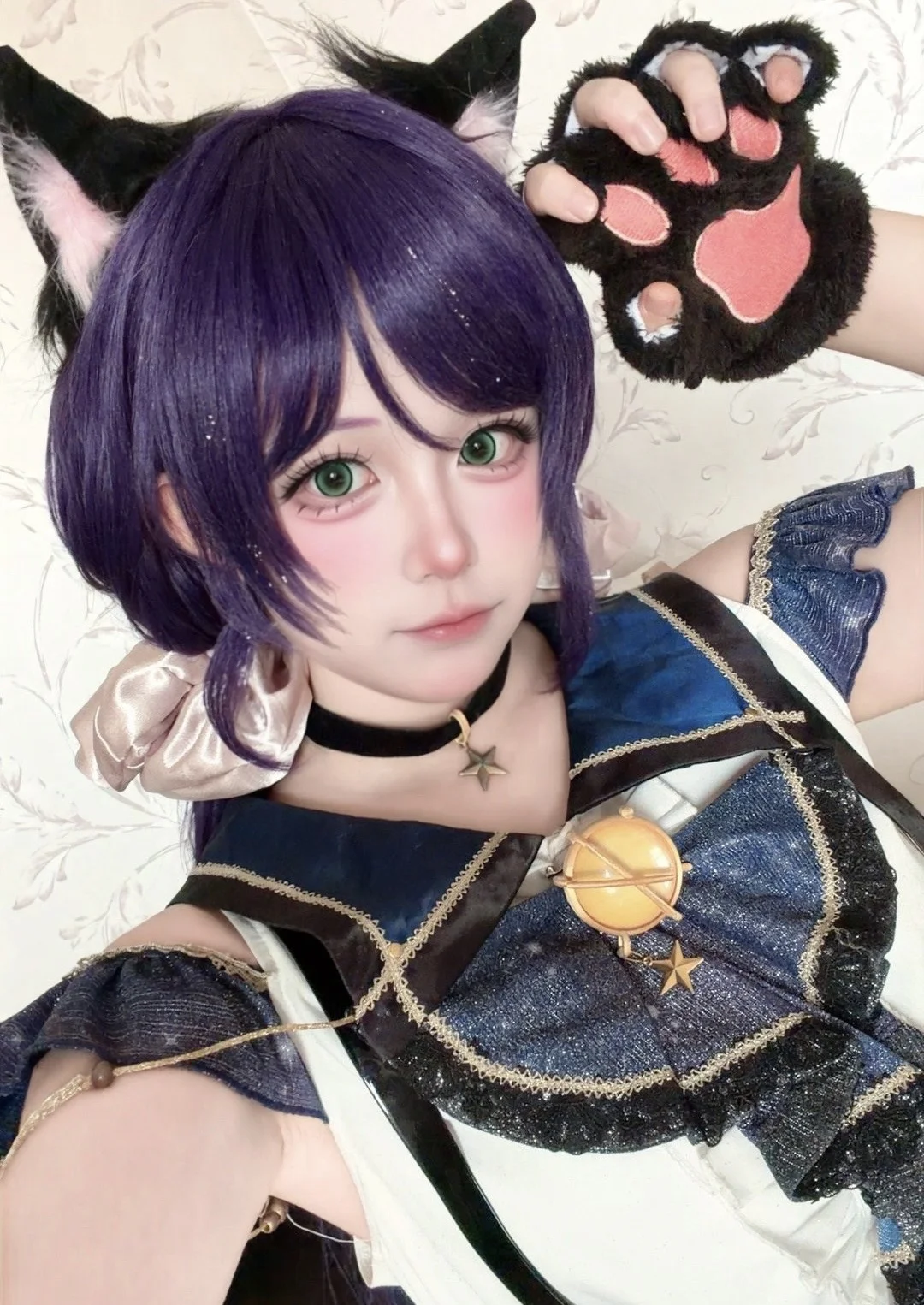 【東條希cos】Love Live! 貓咪裝扮的俏皮瞬間 - 第 1 張