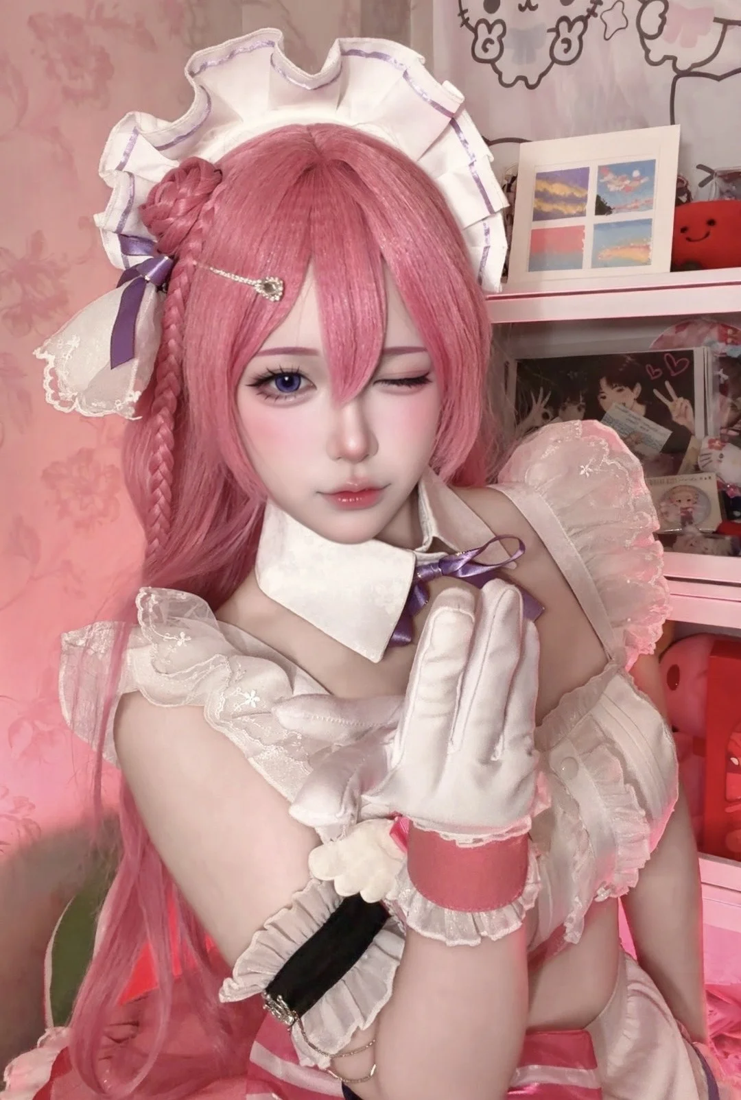 【桃乐丝cos】妮姬胜利女神 这还不把你拿下 - 第 1 张