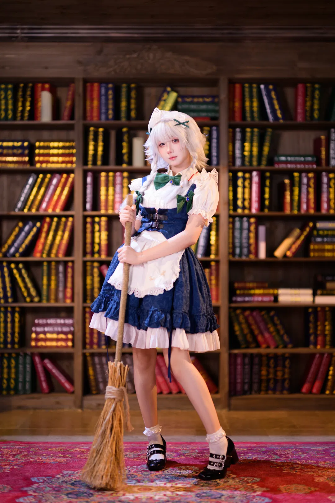【十六夜咲夜cos】东方Project完美潇洒的女仆长，时间与飞刀的掌控者 - 第 6 张