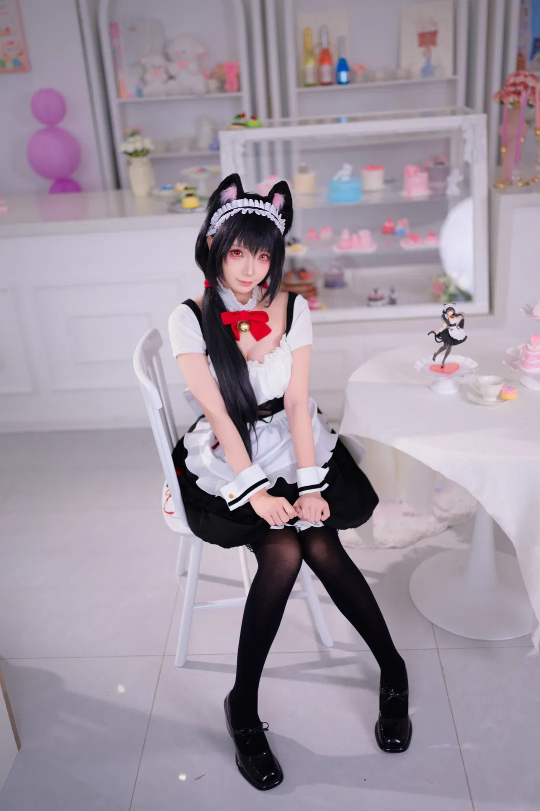 【狂三cos】女仆至上主义与景品手办的甜品店奇遇 - 第 4 张