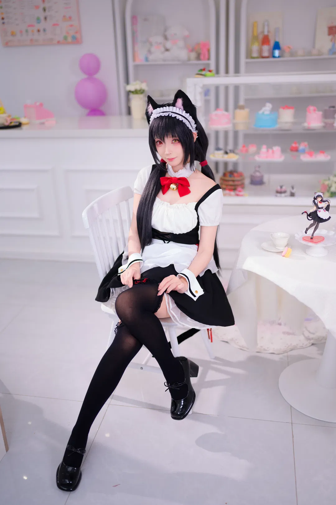 【狂三cos】女仆至上主义与景品手办的甜品店奇遇 - 第 6 张
