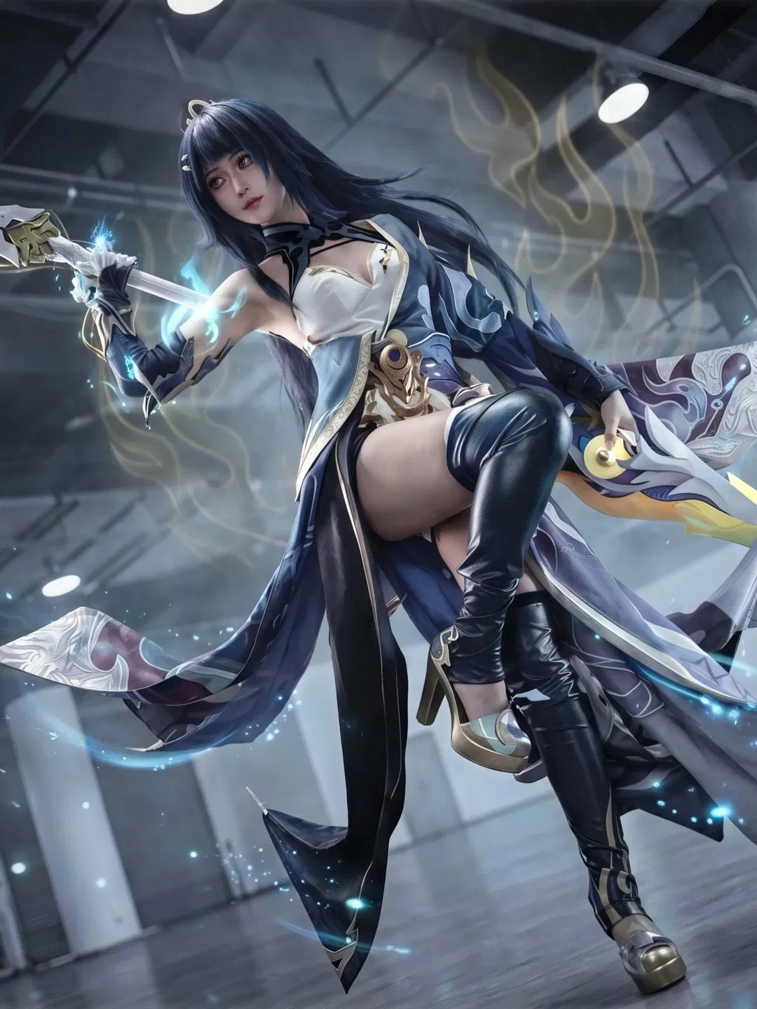 【雷电芽衣cos】崩坏3镇x偃月叩晓的场照分享 - 第 1 张