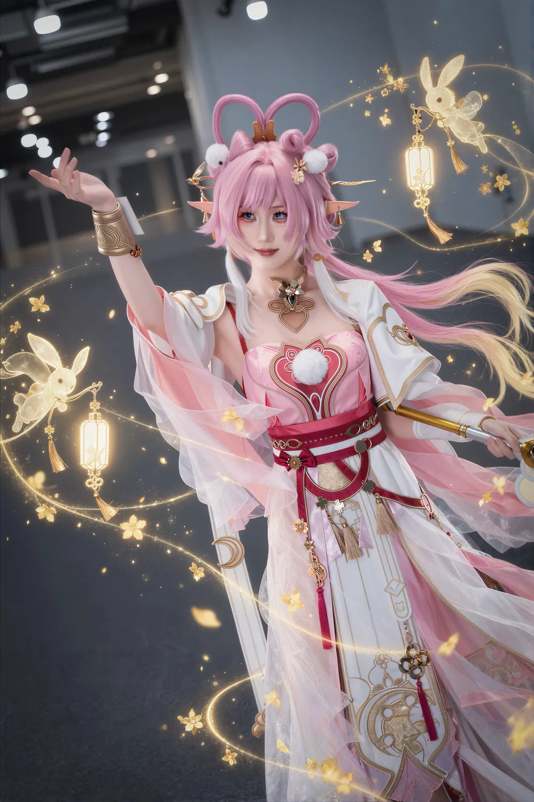 【爱莉希雅cos】崩坏3霁月婵娟造型漫展拍摄记录 - 第 1 张