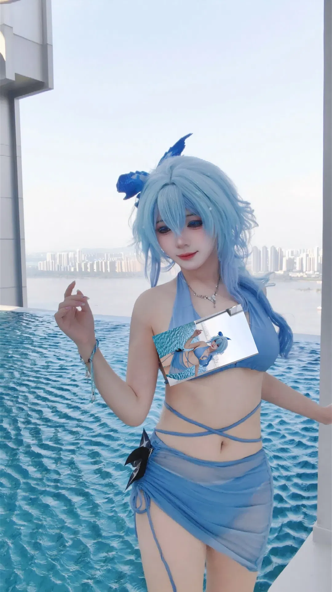 【守岸人cos】鳴潮夏日泳池寫真 - 第 1 張