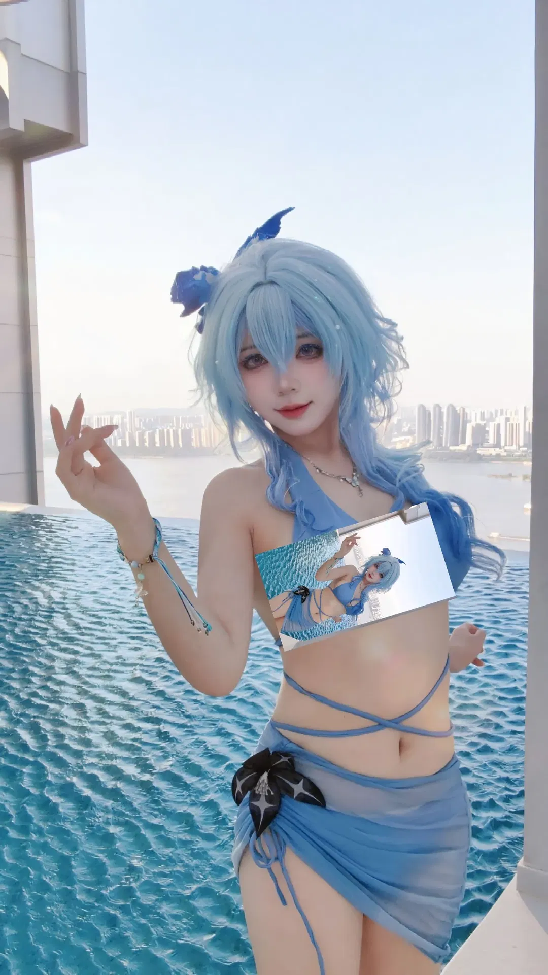 【守岸人cos】鳴潮夏日泳池寫真 - 第 2 張