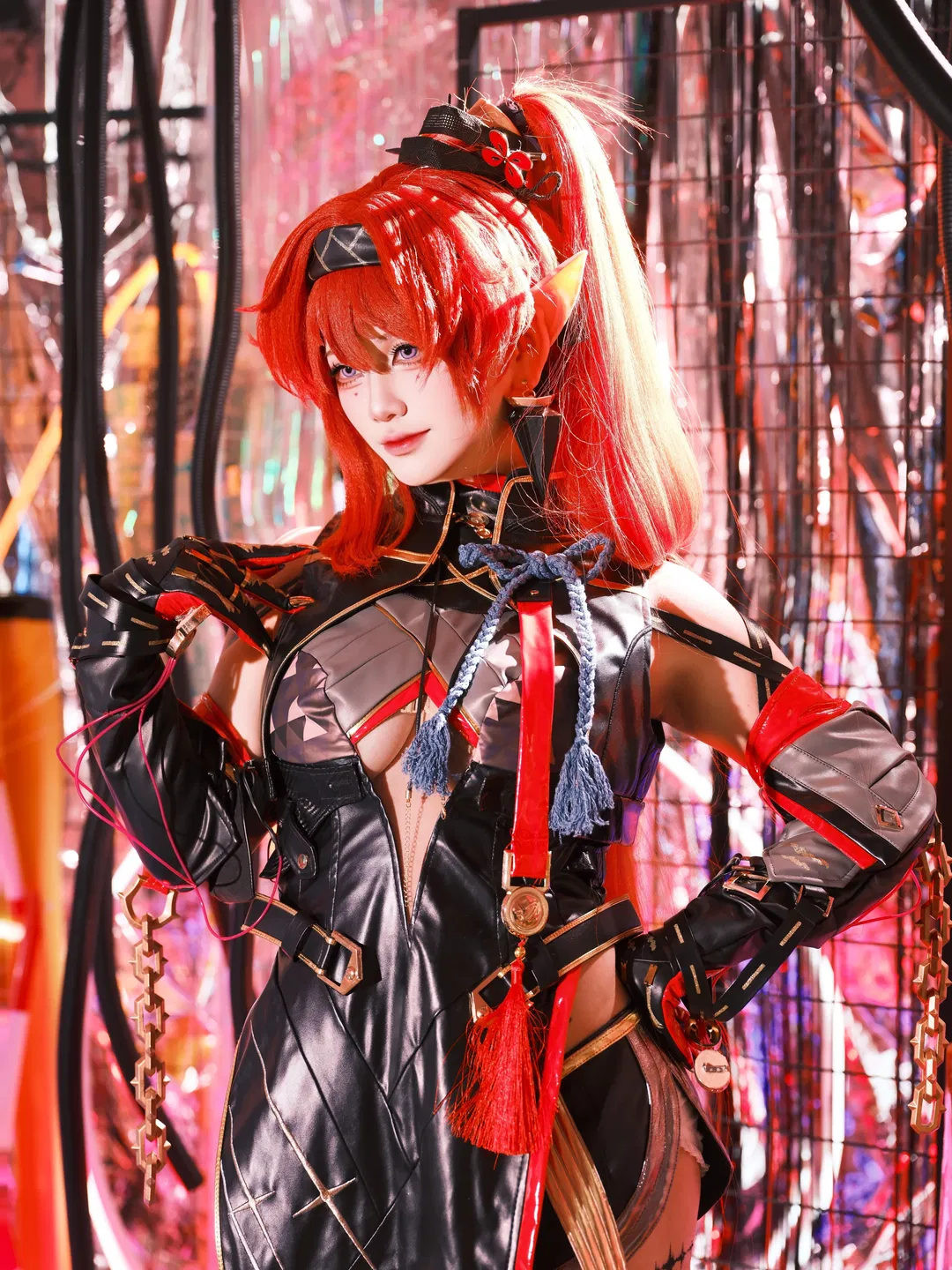【吟霖cos】廢土霓虹下的神秘女特務，這張網等你入局 - 第 9 張