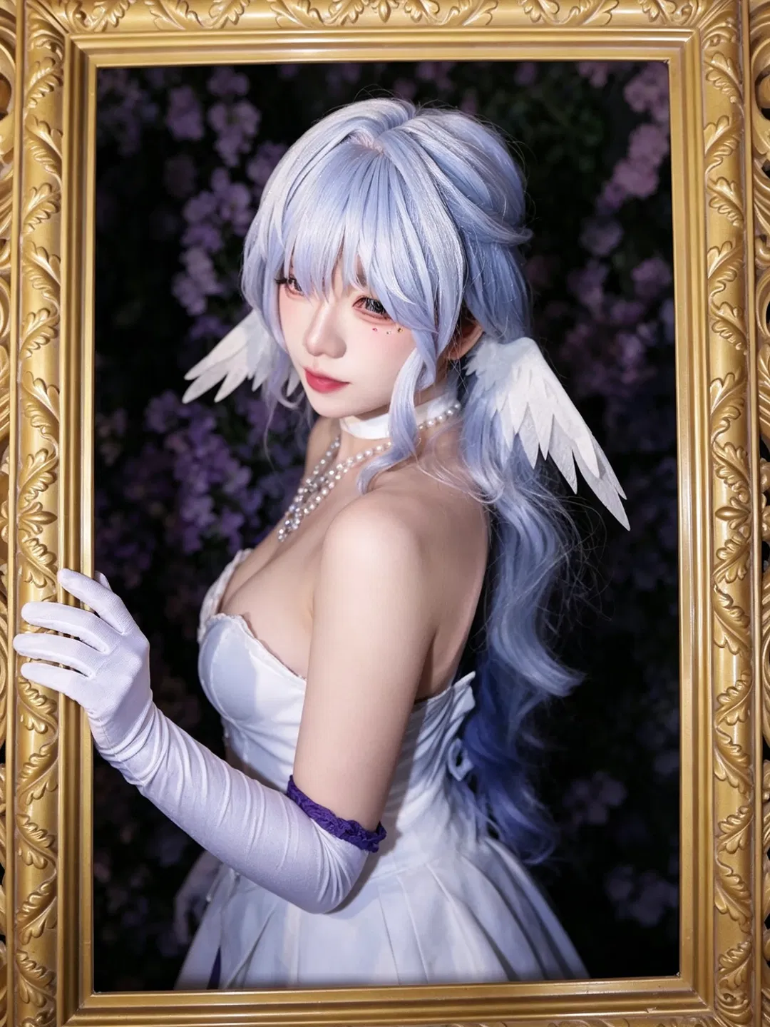 【知更鸟cos】崩坏星穹铁道花嫁造型 - 第 3 张