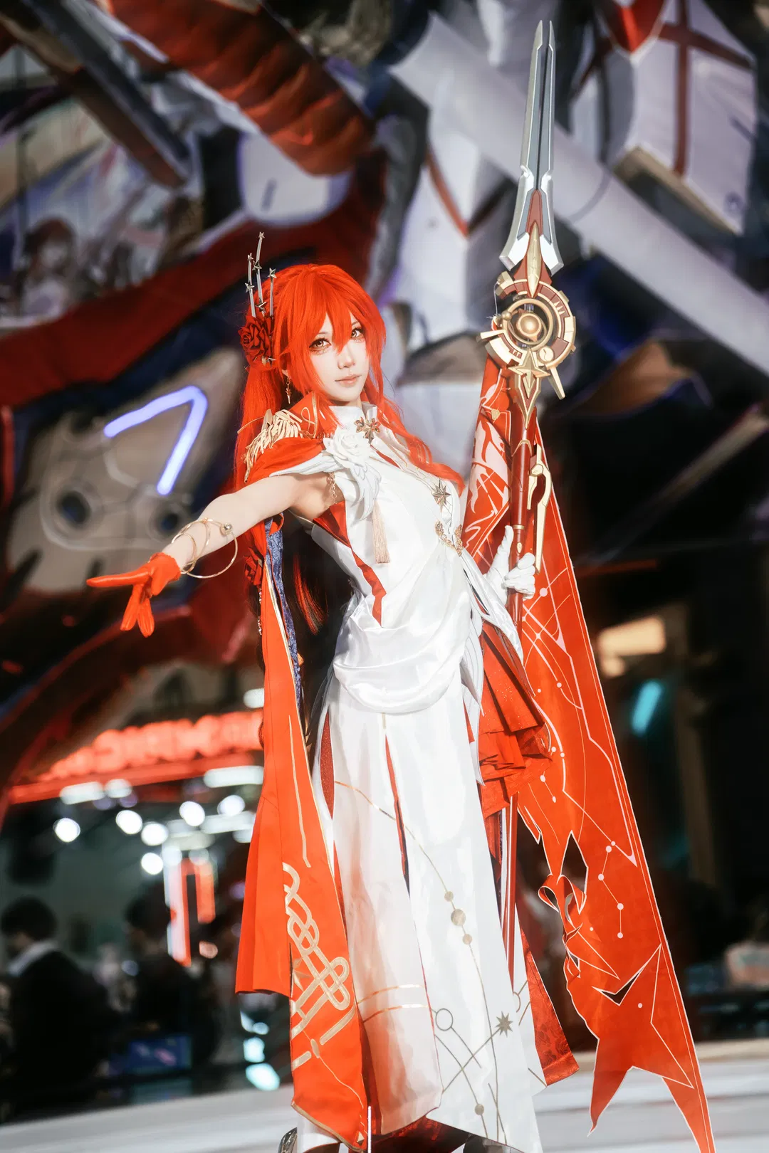 【姬子cos】星穹铁道姬子启行，列车组的并肩迎战 - 第 1 张