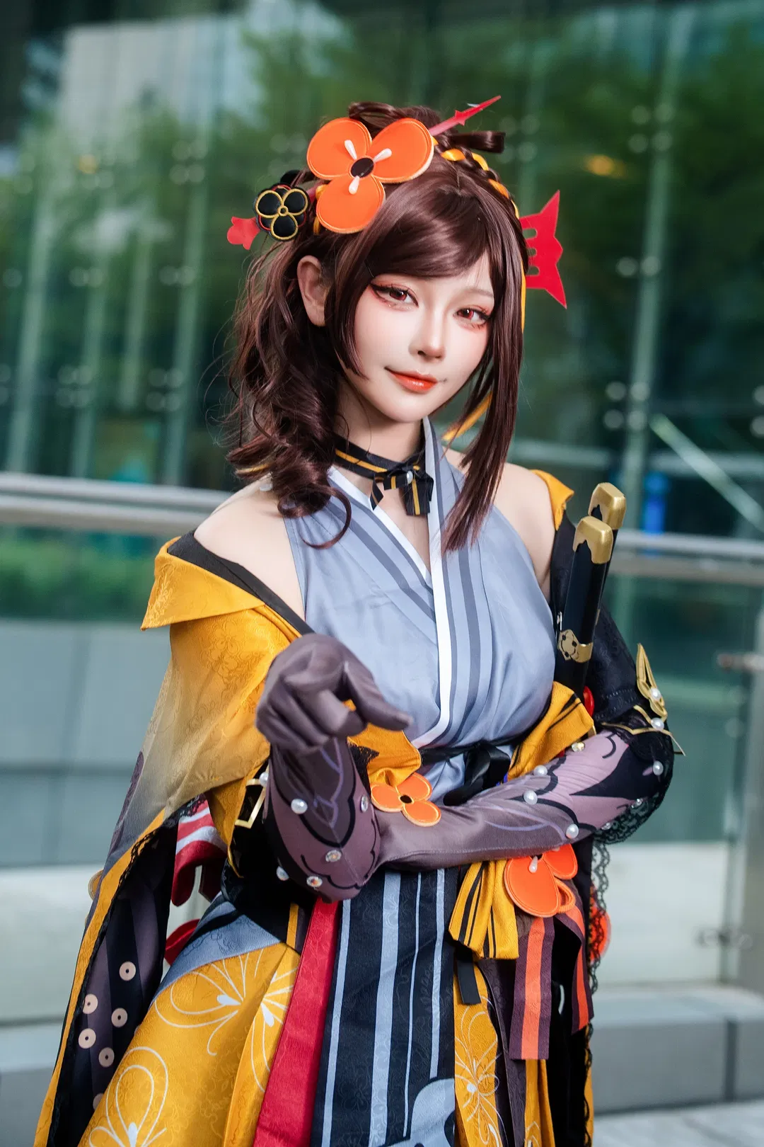 【千织cos】原神里的她，祝你生日快乐 - 第 1 张