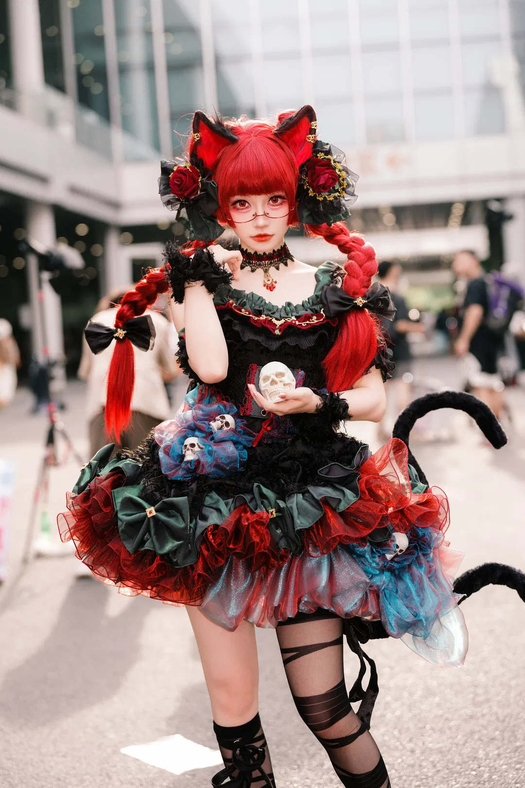 【火焰猫燐cos】东方地灵殿的哥特风lolita造型 - 第 4 张