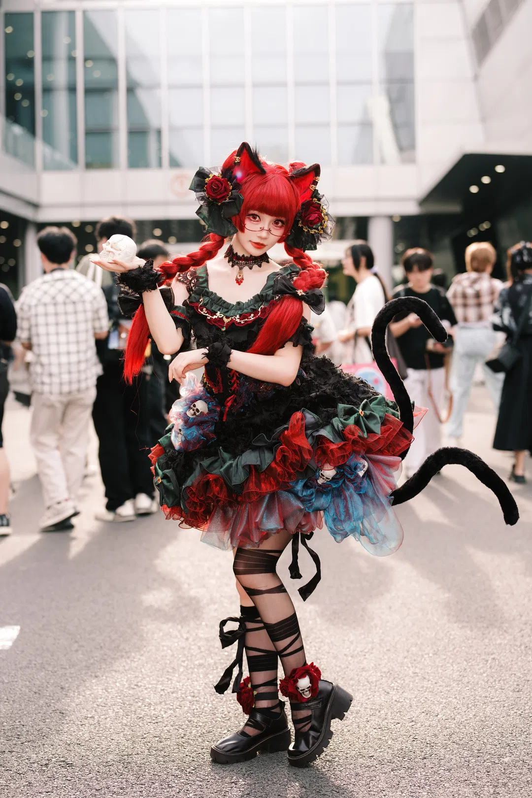 【火焰猫燐cos】东方地灵殿的哥特风lolita造型 - 第 9 张